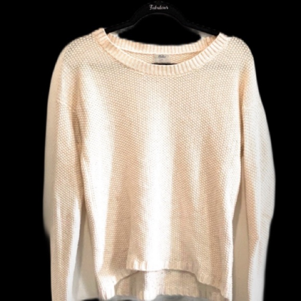 Wallace Waffle‎ Sweater Cream